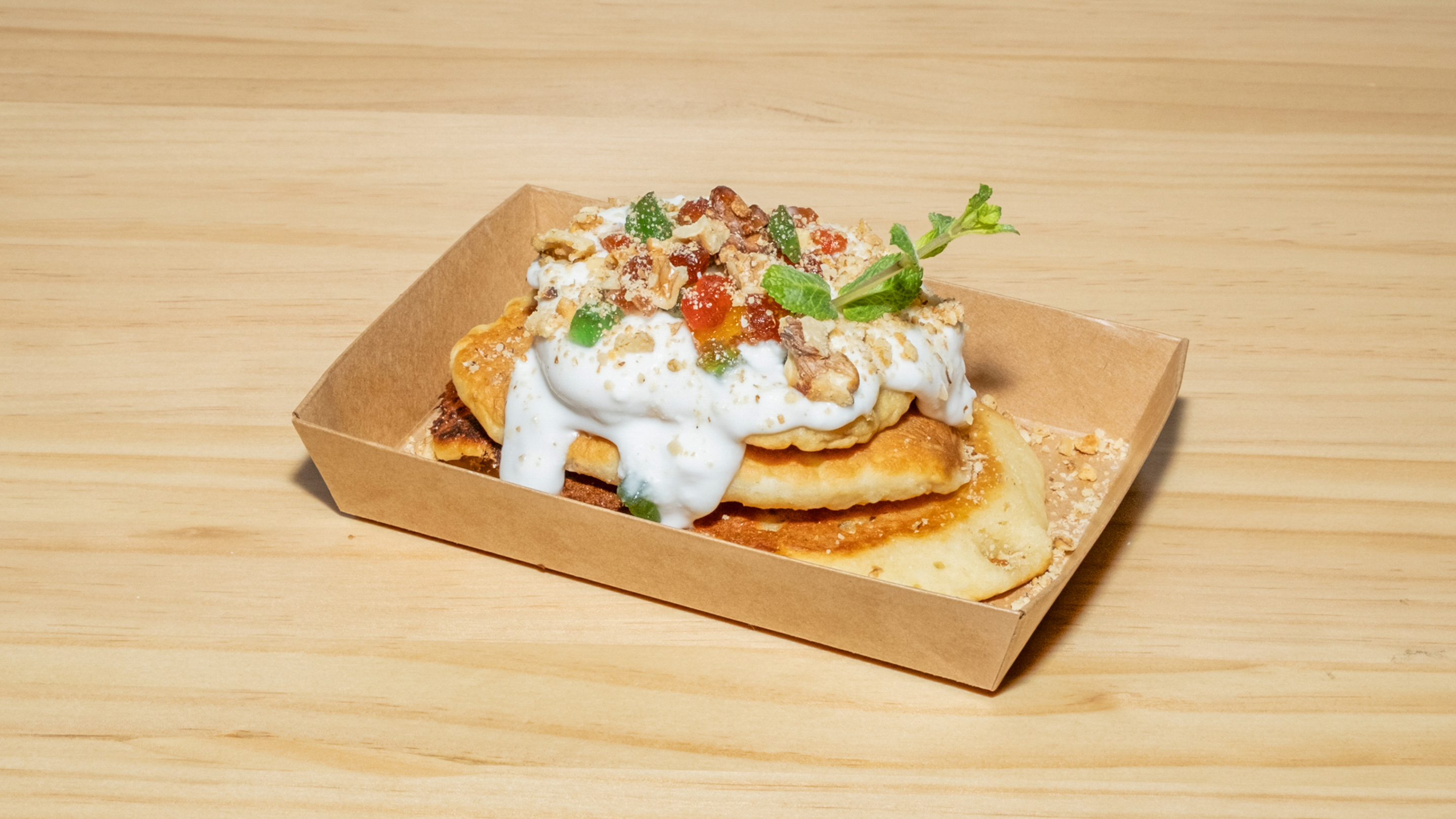 Pancake Latte di Cocco e Noci