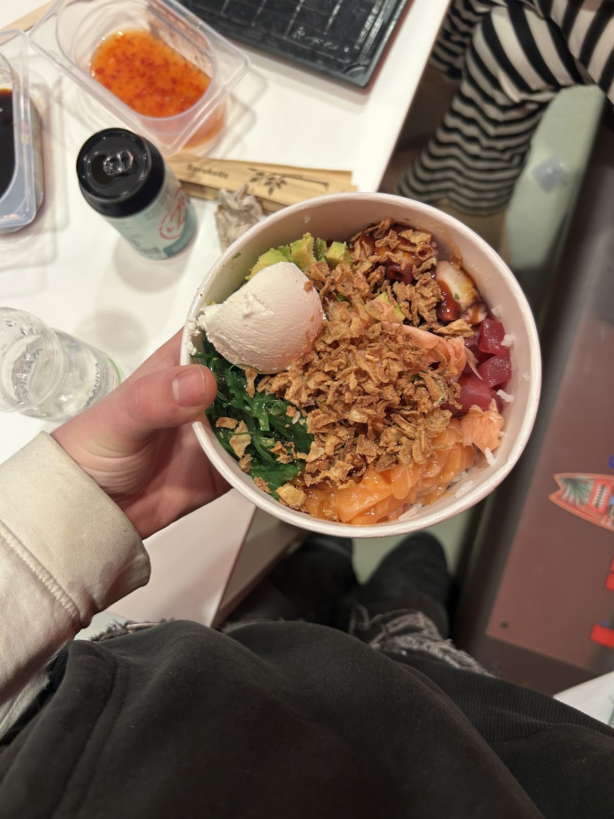 Bowl con topping croccanti